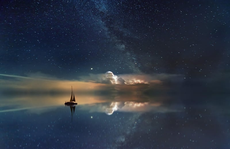 Bioluminescence in Vaadhoo Island, Maldives
